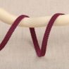 Élastique souple 5mm bordeaux