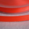 Ruban satin 6 mm orange fluo