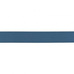 Élastique shorty uni bleu jeans- 25mm