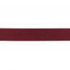 Élastique shorty uni bordeaux- 25mm