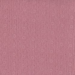 Dernier coupon 80 cm - Double gaze brodée agnès rose thé