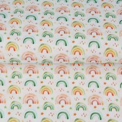 Popeline rainbow