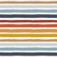 Sweat stripes écru/bleu