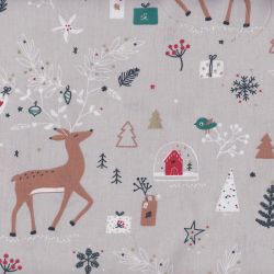 Dernier coupon 80 cm - Coton caribooh