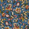 Viscose boho bleu