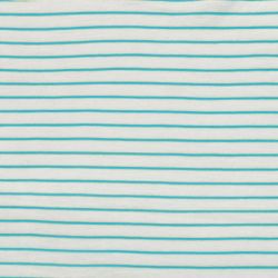 Jersey flammé stripes aqua
