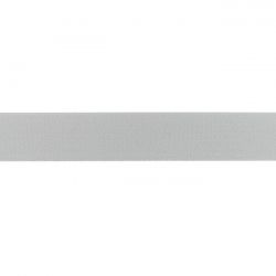 Élastique shorty uni gris clair- 25mm