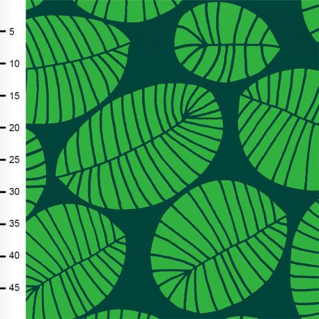 Jersey bio banana leaf vert/vert foncé
