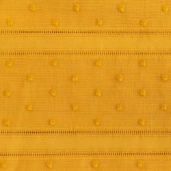 Dernier coupon 70 cm - Coton plumetis vintage moutarde
