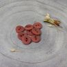 Bouton Atelier Brunette jaipur chestnut 12 mm 