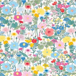 Jersey vintage botanical big blanc