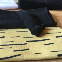 Kit culotte Éternité Variante 1 bio stripe ocre