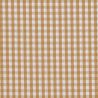 Coton vichy 6 mm safran