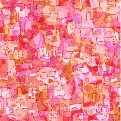 Viscose Circle lines rose