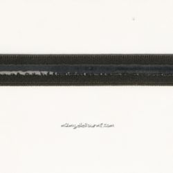Élastique siliconé noir-25 mm