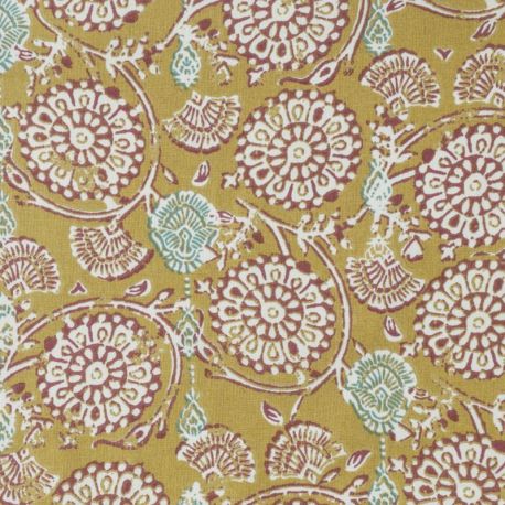Viscose jivana moutarde