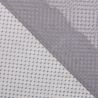 Tulle stretch cœurs gris