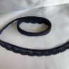 Bande dentelle de Calais 15 mm noir