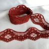 Bande de dentelle de Calais 45 mm chaudron