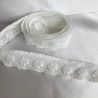 Bande de dentelle de Calais 30 mm ivoire 