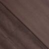 Velours lisse stretch chocolat