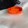 Élastique festons croquet orange