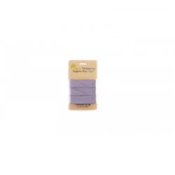Biais popeline bio 3 m-lilas