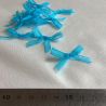 Déco nœud mousseline turquoise