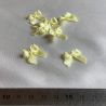 Déco nœud satin jaune