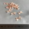 Déco petit nœud satin rose à strass