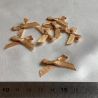 Déco nœud satin fantaisie camel