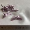 Déco nœud satin mauve