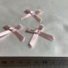 Déco nœud satin rose poudré