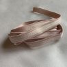 Élastique bretelles rose poudré 10 mm