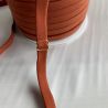 Élastique bretelles 10 mm brun cuivré mat