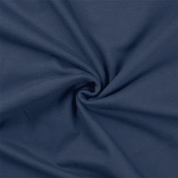 Molleton stretch bleu denim
