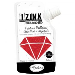 Peinture IZINC diamond rouge