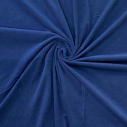 Velours milleraies indigo