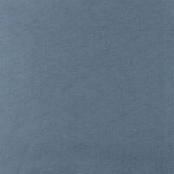 Jersey 100% coton bleu acier