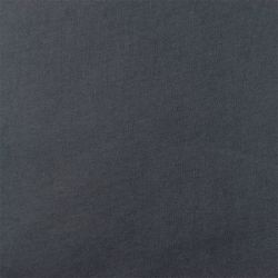 Jersey 100% coton gris anthracite