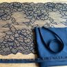 Kit culotte en dentelle noire fleurs