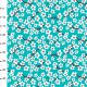 Jersey bio cherry blossom turquoise