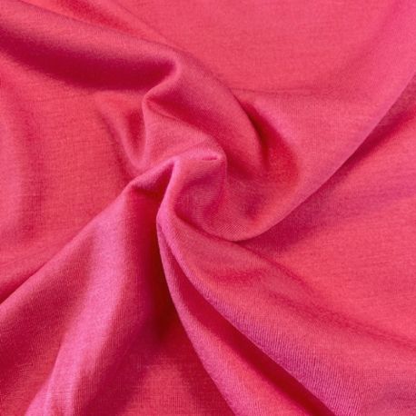 Jersey micromodal coquelicot