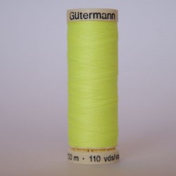 Fil Gütermann 100m jaune fluo