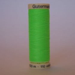 Fil Gütermann 100m vert fluo 