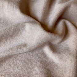 Maille merveilleuse rose nude - coupon 85 cm