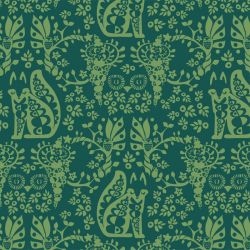 Sweat bio mielikki vert forêt/vert foncé