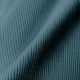 Maille coton côtelée denim