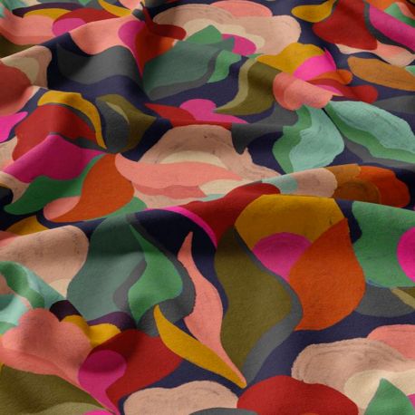 Viscose abigael noir/multico