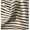 Jersey breton écru/noir